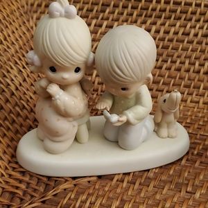 Precious Moments. #104019 ..with this ring I